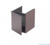 Oristo Etna szafka niska lewa 40x50x45cm Mokka Mat OR52-SN1D-40-21-L